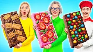 Кулинарный Челлендж: Я против Бабушки | Крутые Трюки с Едой от Multi DO Joy