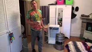 How to make a DIY Kegerator - Beer fridge, Mini bar, Keg, Tap, Co2