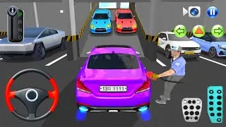 New Sedan Car Kia Stinger in Parking Building - 3D Driving Class 2025 - best Android gameplay
