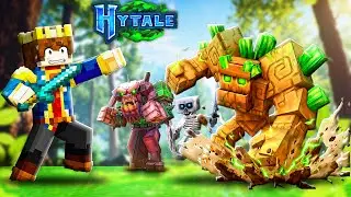 MINECRAFT BUT EVERYTHING IS REALISTIC 😱| HYTALE Gameplay