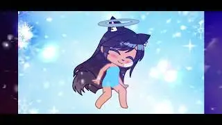 RainbowSolarLight Precure transformation of @WolfAmnaMoon as Cure Cloudly🩵☁️❄️
