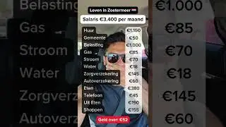 Zoetermeer: &euro;52 Over na Vaste Lasten
