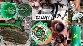Hitachi CC14SF 14 inch Cutter  repair,  Armature , fibre body change, field coil damage (12 Day)