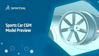 Sports Car CGM Model Preview