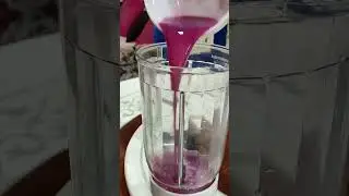 Black plum juice.