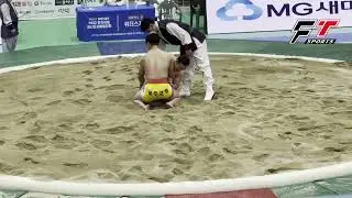 2022 민속씨름 괴산장사씨름대회 윤필재(의성군청) 김덕일(울주군청)2022민속씨름 태백장사 8강
