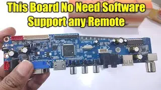 Universal LCD LED Driver board with free software