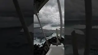 Scary Mega Tsunami Coastal Area #tsunami  #nature  #shortvideo #scary