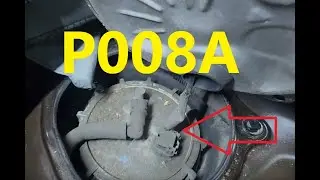 Causes and Fixes P008A Code: Low Pressure Fuel System Pressure &ndash; Too Low