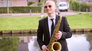 A Saxophone for your Event! - Davide Romeo plays Mornin' of Al Jarreau - Rotterdam