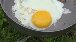 TOMSHOO Titanium Fry Pan & Camping Gas Stove
