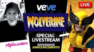 SPECIAL LIVESTREAM: Veve Marvel WOLVERINE Post Drop! Giveaways! Announcements!