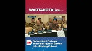 Netizen Sorot Purbaya Tak Diajak Ngobrol Menteri Lain di Sidang Kabinet