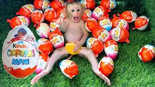 Satisfying Relaxing Milk Baby ASMR Opening Kinder Joy Chocolate, Lollipops Candie surprise eggs