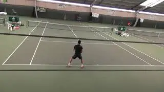 Baby Federer vs Division 1 Tennis Player