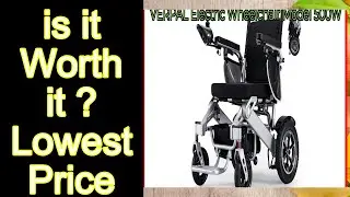 VERPAL Electric Wheelchair Model 500W Features - Important Information
