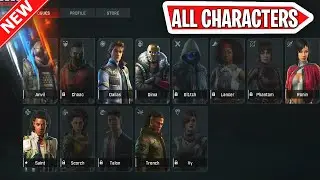 All Rogue Company Characters Weapons and gadgets - No Gameplay