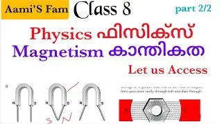 Class 8- Physics- Magnetism കന്തികത -questions and answers-let us assess