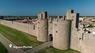 Air 2S. Le Grau Du Roi et vers la fin Aigues Morte
