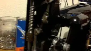 Adjust a Singer 201 needle bar to end the 