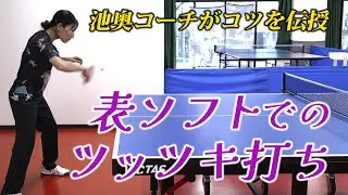 表ソフトでのツッツキ打ちのコツ