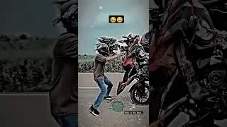 Girl vs Boy stunt 😅😅 #video #shorts #bike #superbike #stunt