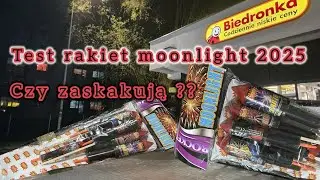  🚀 Rakiety Moonlight Biedronka 🐞Test zestawu sylwestrowego 2025 