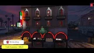 Cafe Corretto MLO | Pizza Shop MLO FiveM #fivem #restaurant