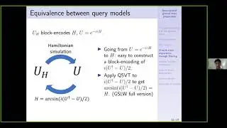 QIP2021 | Near-optimal ground state preparation (Yu Tong)