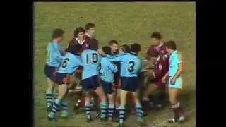 State of Origin - First ever Origin fight.