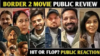 Border 2 Public Review | Second Day Public Reaction 🔥 Full Cinema Hall reacts| Border 2 Movie Review