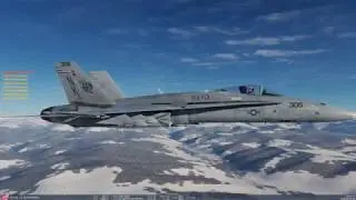 F/A-18 vs MiG-29 BFM Digital Combat Simulator