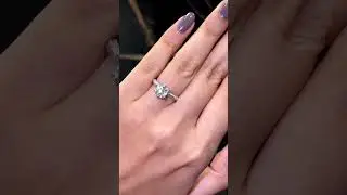 Eco-Friendly Engagement: Lab Grown Diamond Rings for the Modern Couple #shorts