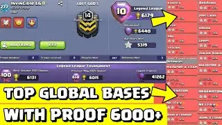 TOP 5 TH17 WAR BASES from GLOBAL RANKED Players! 💥 Anti-3 Star | Legend League 6000+ Proof (2025)