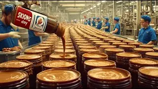 Discover Peanut Butter Factory Process - Amazing This Way Peanut Butter Is Made In Factory