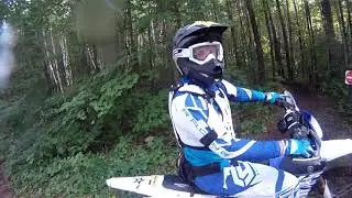 2004 GasGas EC200 first ride #2