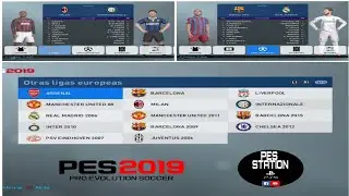 OPTION FILE EQUIPOS CL&Aacute;SICOS | PES 2019 PS4 | PES STATION &reg;