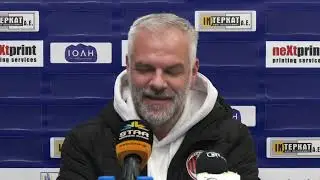 Οι δηλώσεις του προπονητή του Αστέρα Σταυρού, Βαγγέλη Λέντα