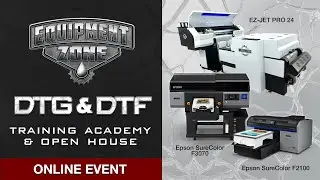 The Complete DTG & DTF Training Academy!