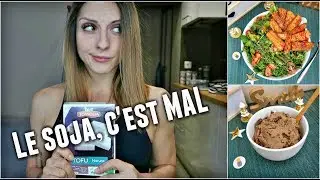 Le SOJA veut-il votre PEAU? ** Une journée dans mon assiette ** Training dos