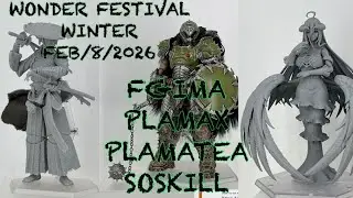 WONDER FESTIVAL WINTER FEB/8/2026 [冬] 展覽會 &ndash; MAXFACTORY, GOODSMILE, FREEING展品: FIGMA PLAMAX, PLAMATEA