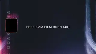 Free 8MM Film Burn (4K) - Real Kodak Film