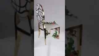Hot Selling Metal Wedding Chair Hotel Chair Gold Chair