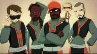 Cartoon Super heroe babuzz
