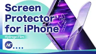 How to install HD-Hydrogel film Screen Protector