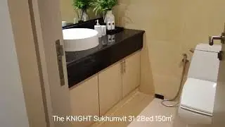 バンコク賃貸物件The KNIGHT Sukhumvit 31 Residence　2ベット 150㎡（紅樹Kauju）