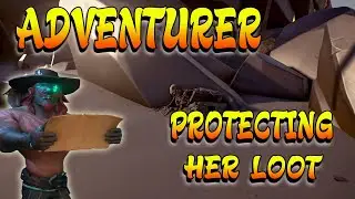 South East adventurer protecting her loot,  Ruby&rsquo;s Fall