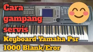 Keryboard yamaha Psr 1000 eror