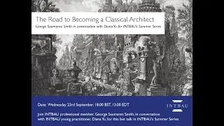 'The Road to Becoming a Classical Architect'