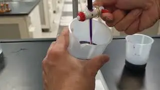 Using a Burette | How to remove the air gap!